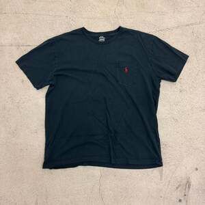 Polo Ralph Lauren Black Pocket T-Shirt, size L